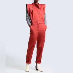 PARADISE rust jumpsuit romper